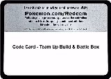 Code Card - Team Up Build & Battle Box — card price