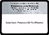Code Card - Pokemon GO Tin [Pikachu] — card price