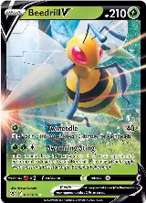 Beedrill V (001/189) — card price