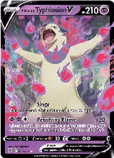Hisuian Typhlosion V (053/189) — card price