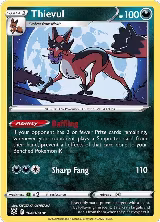 Thievul (104/189), Astral Radiance — Pokémon card price