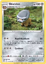 Shieldon (109/189), Astral Radiance — Pokémon card price