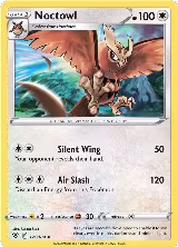 Noctowl (121/189), Astral Radiance — Pokémon card price