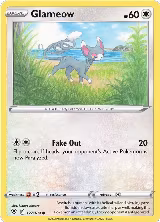 Glameow (127/189), Astral Radiance — Pokémon card price