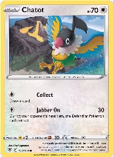 Chatot (129/189), Astral Radiance — Pokémon card price