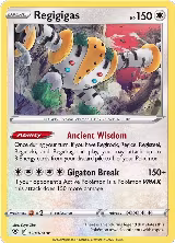 Regigigas (130/189), Astral Radiance — Pokémon card price