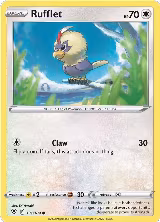 Rufflet (131/189), Astral Radiance — Pokémon card price