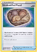 Unidentified Fossil (157/189), Astral Radiance — Pokémon card price