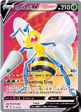 Beedrill V (Full Art) (160/189) — card price