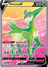 Virizion V (Full Art) (164/189) — card price