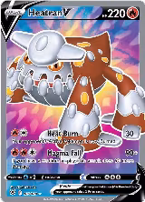 Heatran V (Full Art) (165/189) — card price