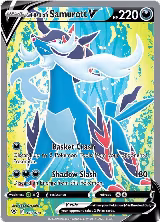 Hisuian Samurott V (Full Art) (176/189) — card price