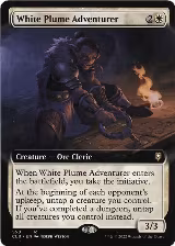 White Plume Adventurer (Extended Art) (558) — card price