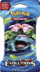 XY - Evolutions Sleeved Booster Pack, XY - Evolutions — Pokémon card price