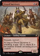 Elturel Survivors (Extended Art) (581) — card price
