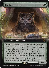 Owlbear Cub (Extended Art) (592) — card price