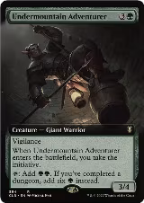 Undermountain Adventurer (Extended Art) (594) — card price