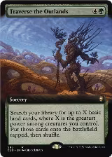 Traverse the Outlands (Extended Art) (593) — card price