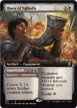 Horn of Valhalla (Extended Art) (555) — card price
