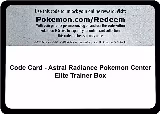 Code Card - Astral Radiance Pokemon Center Elite Trainer Box — card price