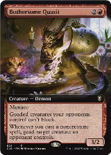 Bothersome Quasit (Extended Art) (628) — card price