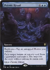 Psionic Ritual (Extended Art) (618) — card price