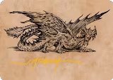 Ancient Brass Dragon Art Card (49/81) (Gold-Stamped Signature) (49) — card price