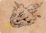 Lulu, Loyal Hollyphant Art Card (Gold-Stamped Signature) (46) — card price