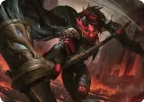 Karlach, Fury of Avernus Art Card (34/81) (34) — card price