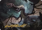 Brainstealer Dragon Art Card (Gold-Stamped Signature) (31) — card price
