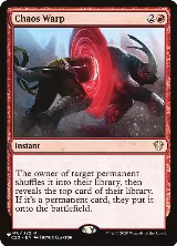 Chaos Warp (C20) (146), The List Reprints — Magic card price