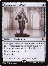 Commander's Plate (305/361), The List Reprints — Magic card price