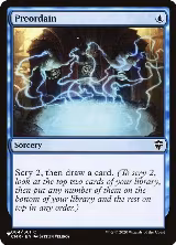 Preordain (CMR) (84), The List Reprints — Magic card price