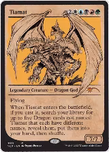 Tiamat (Showcase) (1017), Secret Lair Drop Series — Magic card price