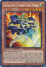 Giltia the D. Knight Soul Spear (LDS3-EN137) — card price