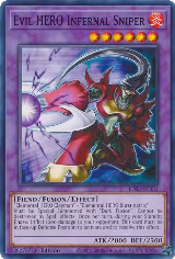 Evil HERO Infernal Sniper (LDS3-EN031) — card price