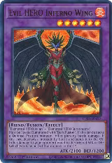 Evil HERO Inferno Wing (LDS3-EN027) — card price