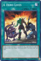 A Hero Lives (LDS3-EN112), Legendary Duelists: Season 3 — Yu-Gi-Oh! card price