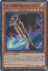 Evil HERO Adusted Gold (Red) (LDS3-EN025) — card price