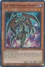 Evil HERO Infernal Prodigy (Red) (LDS3-EN024) — card price
