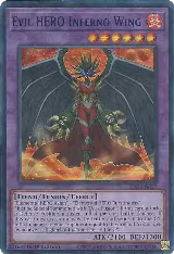 Evil HERO Inferno Wing (Blue) (LDS3-EN027) — card price