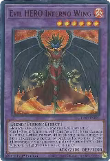 Evil HERO Inferno Wing (Red) (LDS3-EN027) — card price