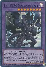 Evil HERO Malicious Bane (Blue) (LDS3-EN033) — card price