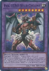 Evil HERO Wild Cyclone (Blue) (LDS3-EN030) — card price