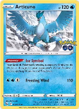 Articuno (024/078), Pokemon GO — Pokémon card price