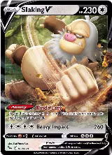 Slaking V (058/078), Pokemon GO — Pokémon card price