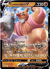Conkeldurr V (040/078), Pokemon GO — Pokémon card price