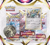 Lost Origin 3 Pack Blister [Regigigas], Lost Origin — Pokémon card price