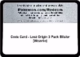 Code Card - Lost Origin 3 Pack Blister [Weavile] — card price