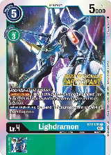 Lighdramon (2022 Championship Offline Regional) [Online Participant] (BT8-053 R) — card price